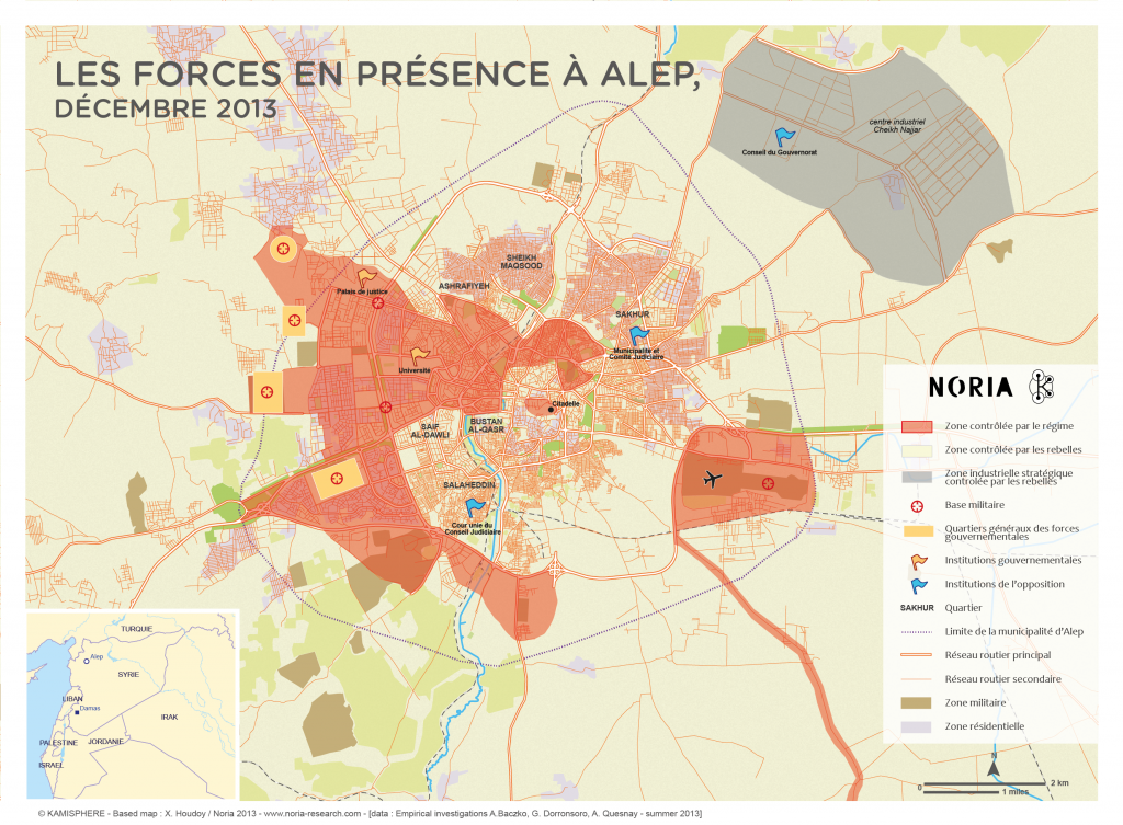 cartographie réalisée par les cartographes de Kamisphère