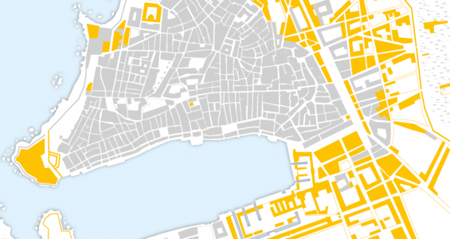 Carte de Marseille sous Louis XIV