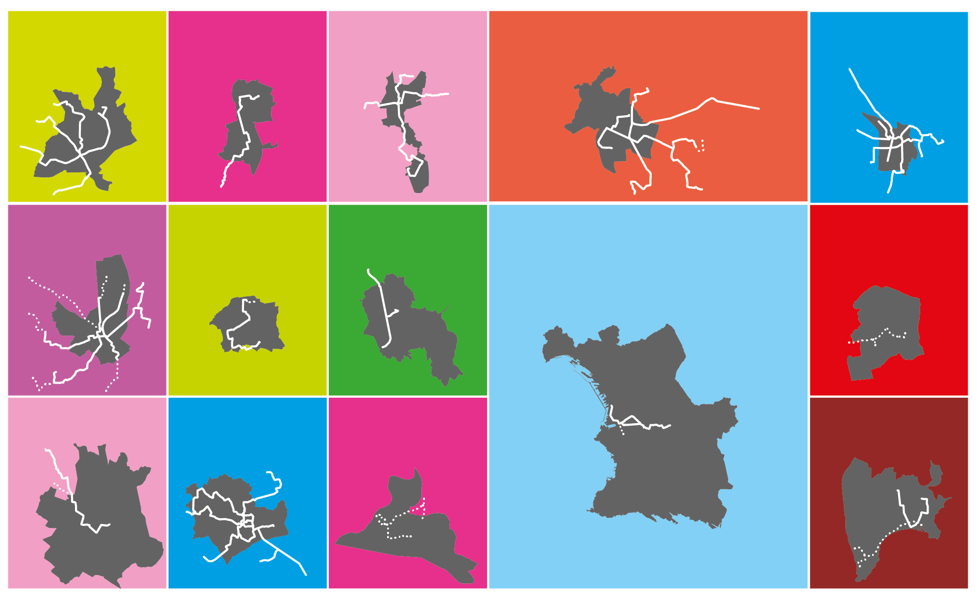 Les réseaux de tramway en France Blog Kamisphère