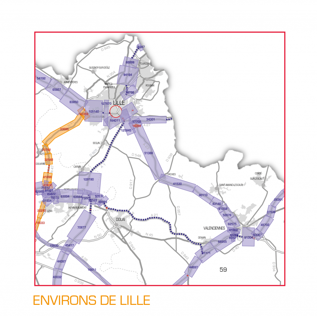Recensement de la circulation sur les routes nationales et autoroutes ...